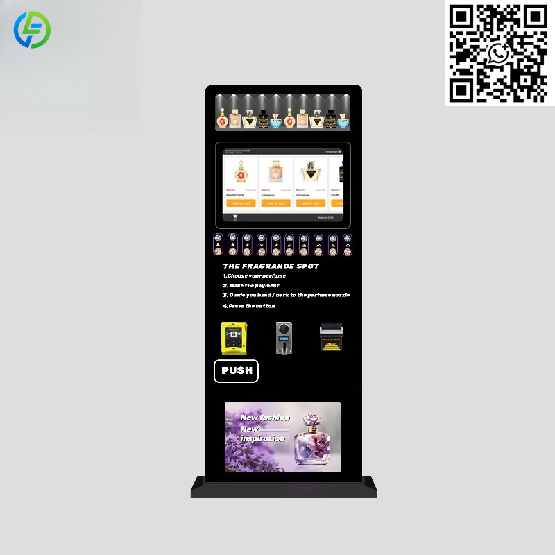 Perfume Fragrance Vending Machine - Máquina de Venda Automática de Perfumes