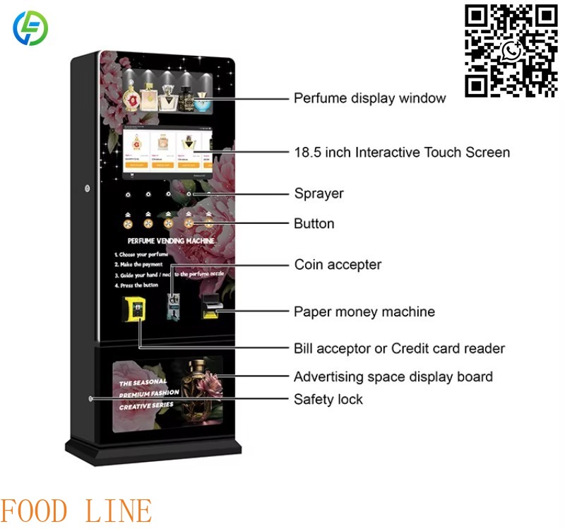 Máquina de Venda Automática de - Perfume Fragrance Vending Machine avaliação e preço